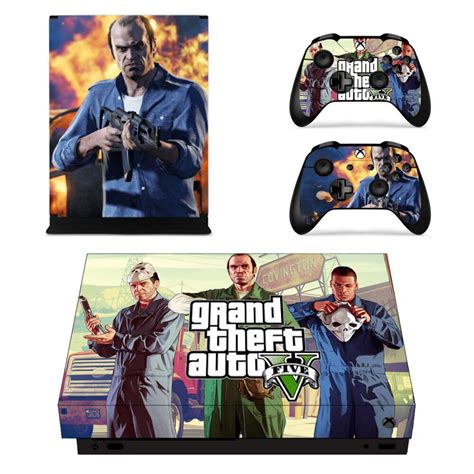 Grand Theft Auto V Gta 5 Skin Sticker Decal For Microsoft