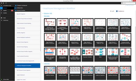 Healthcare Management Workflow Diagrams Solution