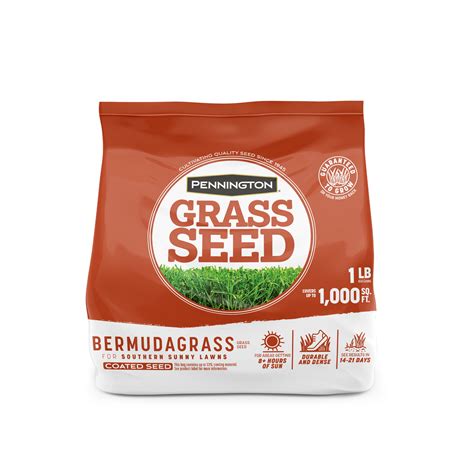 Pennington Sahara Bermudagrass Grass Seed For Southern Lawns 1 Pound