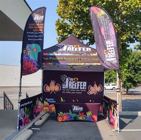 Custom 10x10ft Canopy Tents Lush Banners