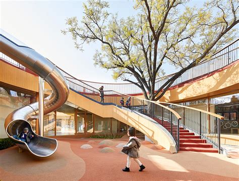 Mad Architects Completes Yuecheng Courtyard Kindergarten In Beijing
