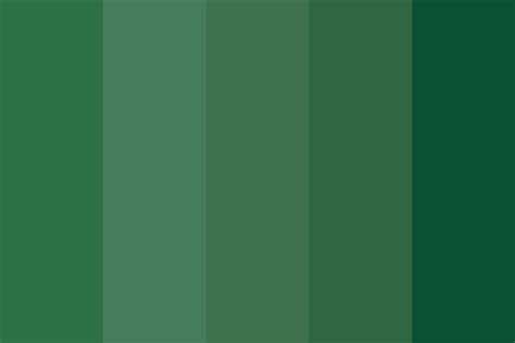 Dark Emerald Green Color Palette