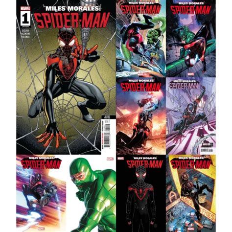 Miles Morales Spider Man 2022 1 2 3 4 Variants Marvel Comics