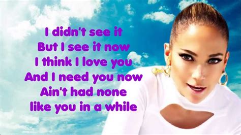 I Luh Ya Papi ♥ Jennifer Lopez ♥ Lyrics Hd Youtube