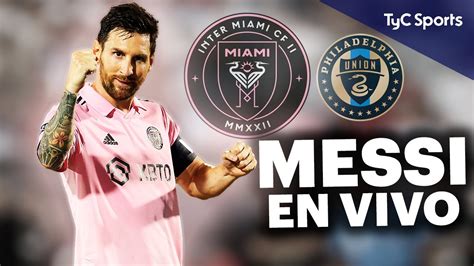 Messi En Vivo 🔴 Philadelphia Union Vs Inter Miami 🔥 Semifinales De La