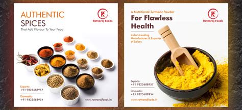 Social Media Indian Spices Brand Behance