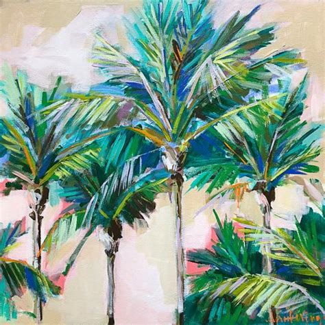 All The Palms Print Palm Trees Painting Palm Tree Art Tropical Art