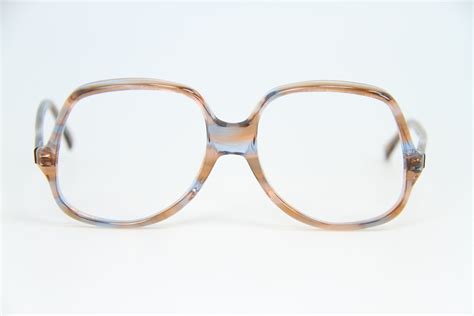 vintage tiffany eyewear barbara clear brown women s eyeglasses optical frame eyeworld market