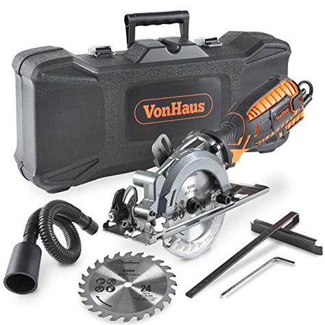 Buy Vonhaus Corded Ultra Compact Circular Saw 58 Amp 3500 Rpm With
