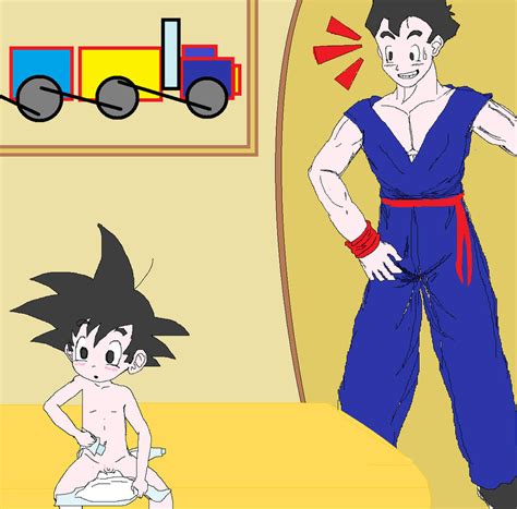 Baby Goten In Diaper By Mickey900 On Deviantart