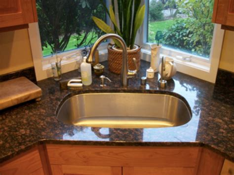 ⫸25 Cool Corner Kitchen Sink Designs Best Ideas With Photos Gallery
