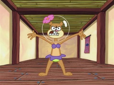 Sandy Cheeks Is The Most Ridiculous Part Of Spongebob Squarepants