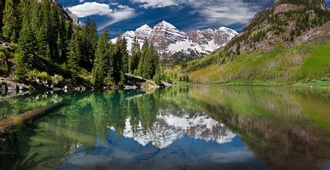 Maroon Bells Reflections Maroon Lake Lewis Carlyle Photography
