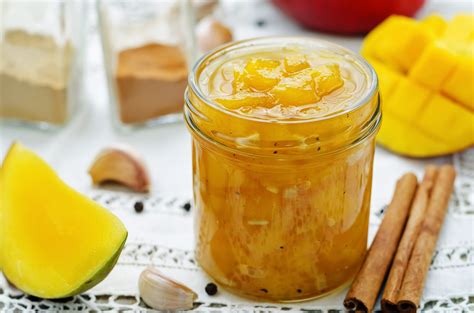 Raw Mango Murabba Recipe Spiced Mango Jam By Archanas Kitchen
