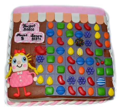 Candy Crush Saga Cake Cake By Sweetfavorsbyperlita Cakesdecor