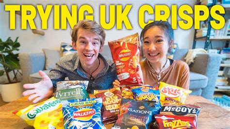 Americans Try British Crisps For First Time Sausage Roll Crisps