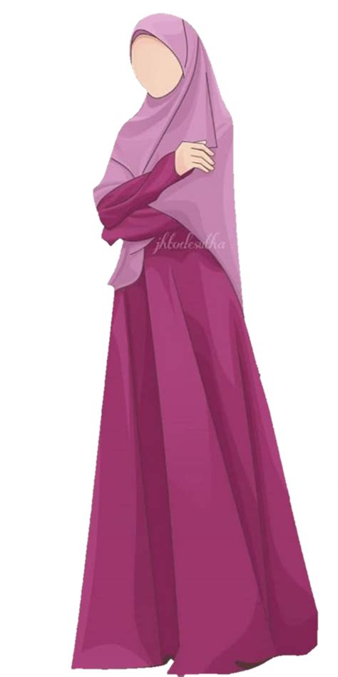 Kartun Jilbab Png Muslimah Cute Cartoon Clipart Best Maybe You Would Like To Learn More