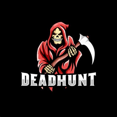 Premium Vector Grim Reaper Logo Gaming Mascot
