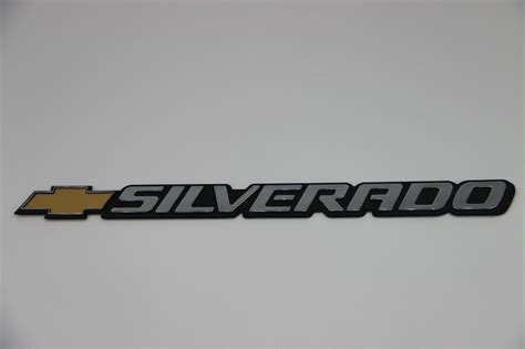 For Chevy Silverado Tailgate Emblem 1999 2006 Fits Chevrolet Logo Ebay