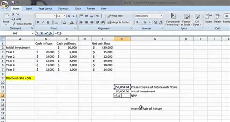 How To Do Npv Formula In Excel Haiper