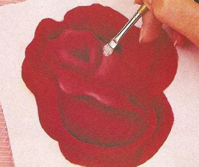 Espera a que se seque tu primera capa (a menos de que estés usando el método de mojado sobre mojado; Pintar rosas paso a paso ~ lodijoella