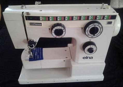 Vintageexcellent Condition Elna Contessa Sewing Machine Made In