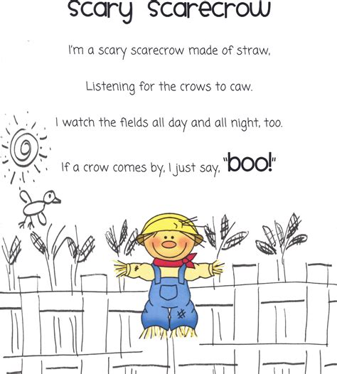 The Very Busy Kindergarten October Poems For Poetry Box
