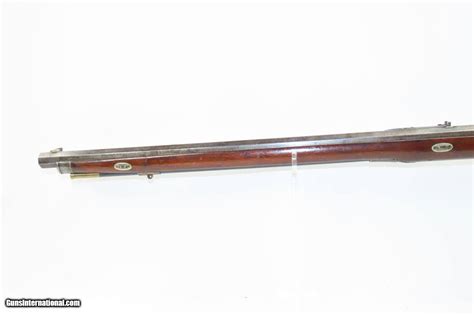 Antique Civil War Basler Turner Type Back Action Rifle Wsaber Bayonet