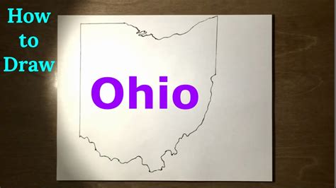 How To Draw Ohio Youtube
