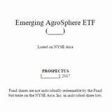 Pictures of Emerging Agrosphere Etf