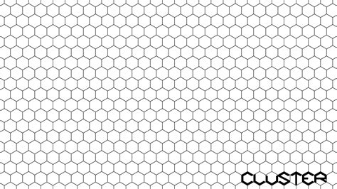 Clean Hexagonal Grid Image Cluster Hexagon Grid Rectangular Prism