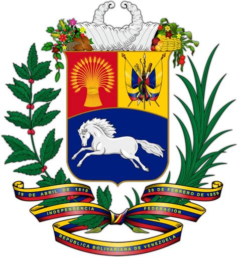 Venezuela Wikipedia La Enciclopedia Libre Escudo De Venezuela