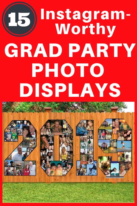 I am having a party for all my senior friends it has to be something that they will always remember! Easy Graduation Party Photo Display Ideas That Will Impress Your Guests | Graduation party ...