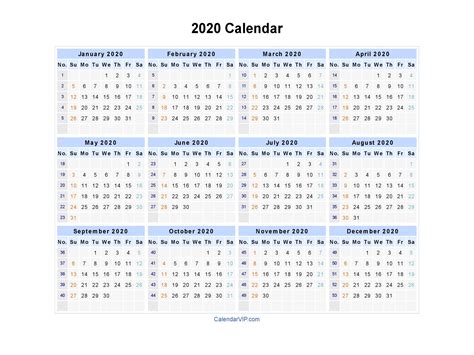 Calendar Templates 2020 Week Numbers Example Calendar Printable