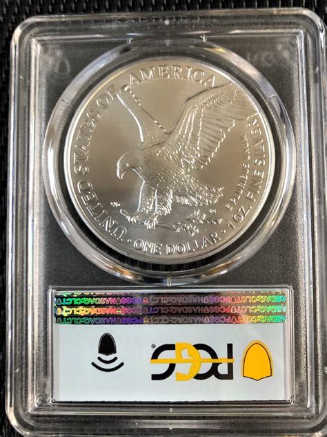 2021 Type 2 Silver Eagle Pcgs Ms70 First Strike Fs Etsy