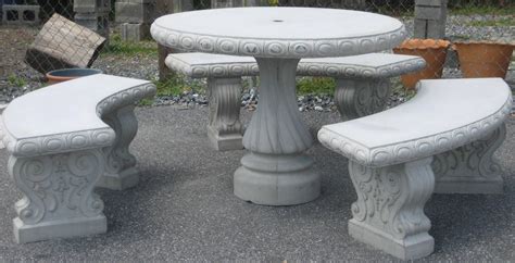 A huge range of tables, benches, charming stools and even deep seating; Outdoor Concrete Picnic Tables - Madison Art Center Design
