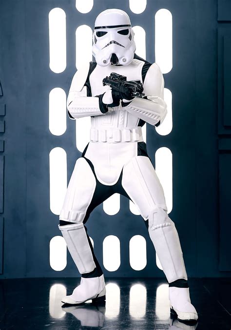 Realistic Stormtrooper Costume Adult Deluxe Star Wars Costumes