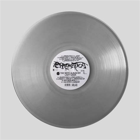 Chromatica Silver Vinyl Urban Outfitters Lady Gaga X Collection