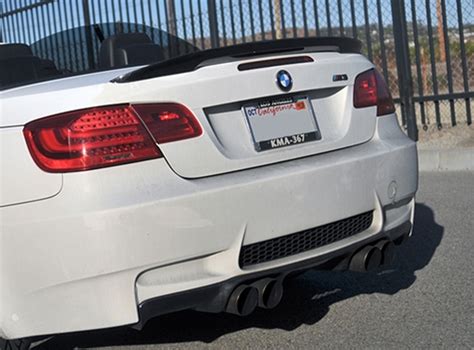 E93 Convertible Performance High Kick Carbon Boot Spoiler