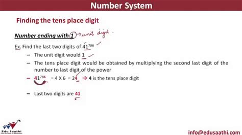 Finding Last Two Digits And Finding Tens Place Digit Youtube