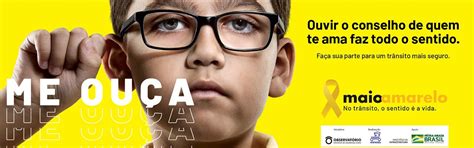 O movimento maio amarelo é uma ação coordenada pelo poder público e a sociedade civil o maio amarelo é uma ação que visa chamar a atenção da sociedade para os acidentes que vêm. Maio Amarelo mobilizou órgãos de todo Brasil por redução ...
