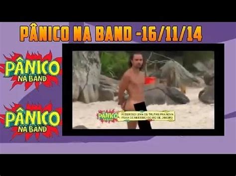 Fernando Ollivier As Panicats Na Praia De Nudismo Youtube