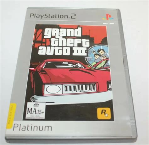 Sony Playstation 2 Grand Theft Auto Iii Ps2 Game Platinum 606 Picclick