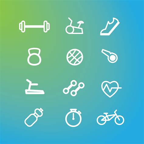 Health & Fitness Icons on Behance