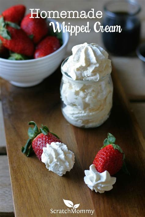 Indulge in the deliciously creamy taste of great value sugar free whipped heavy cream. How to Make Homemade Whipped Cream | Recipe | Homemade ...