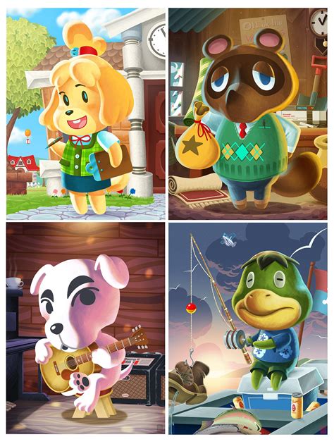 My Animal Crossing Villager Portraits Ranimalcrossing