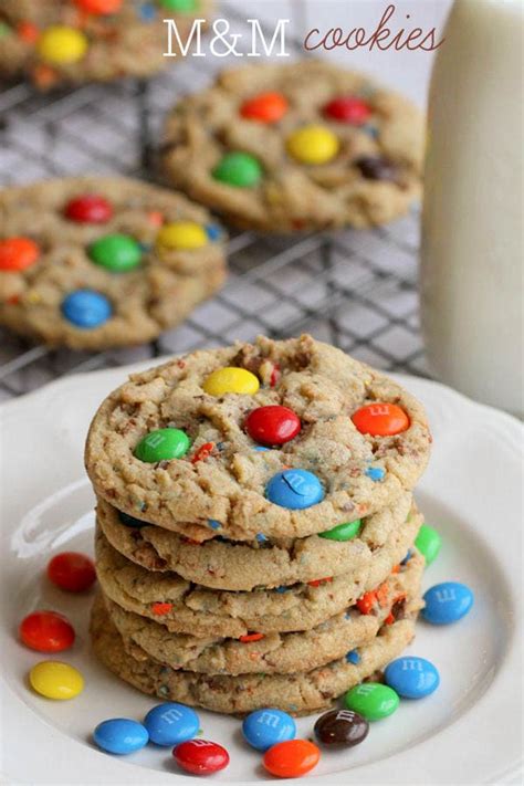 Want to get a jumpstart on holiday baking early this year? BEST M&M Cookies Recipe | Lil' Luna
