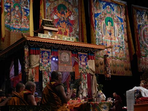 Tibetan Buddhist Lamas Complete Prayers Open Kalachakra Pavilion