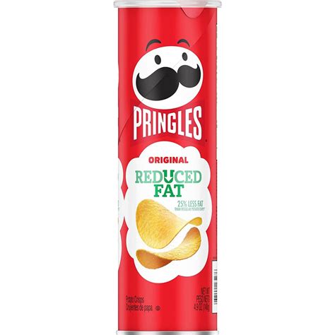 Pringles Potato Crisps Reduced Fat Original 49oz Can Garden Grocer