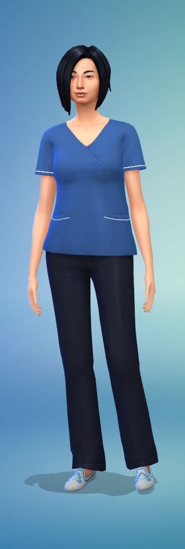 Nhs Nurse Uniforms At The Sims 4 Nexus Mods And Community
